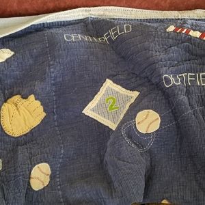 Pottery Barn Twin comforter and sham